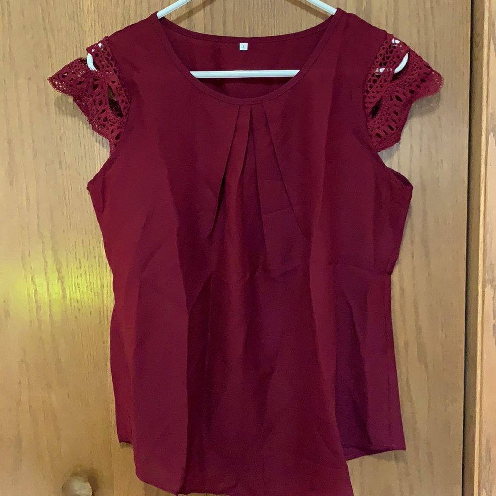 Maroon Top